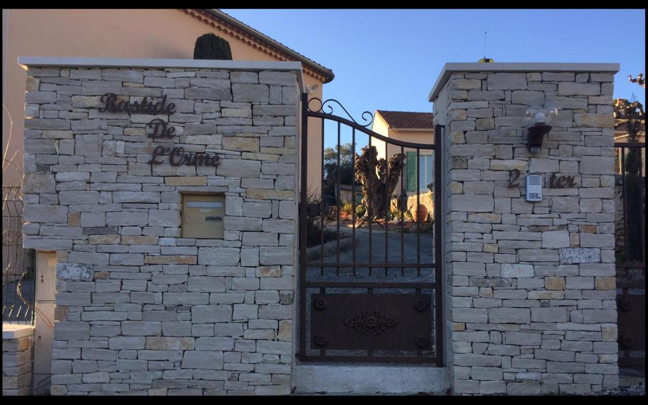 Apartmán Bastide De L'Orme Forcalquier Exteriér fotografie